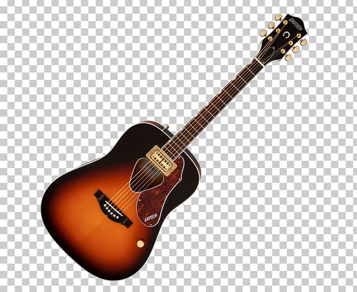 Dreadnought Sunburst Gretsch Acoustic Guitar Acoustic-electric Guitar PNG, Clipart, Acoustic Electric Guitar, Acoustic Guitar, Cutaway, Gretsch, Guitar Accessory Free PNG Download
