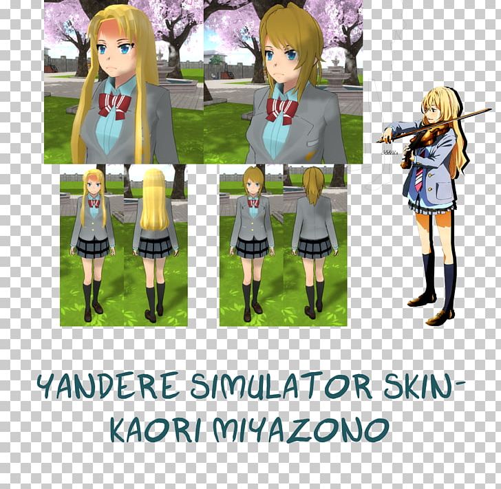 Kaori Yandere Simulator The Sims 4 Character PNG, Clipart, Anime, Cartoon, Character, Chibi, Clothing Free PNG Download