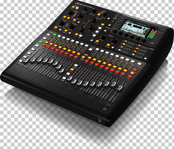 Microphone BEHRINGER X32 PRODUCER Audio Mixers Digital Mixing Console PNG, Clipart, Audio, Audio Control Surface, Audio Equipment, Audio Mixers, Electronic Device Free PNG Download