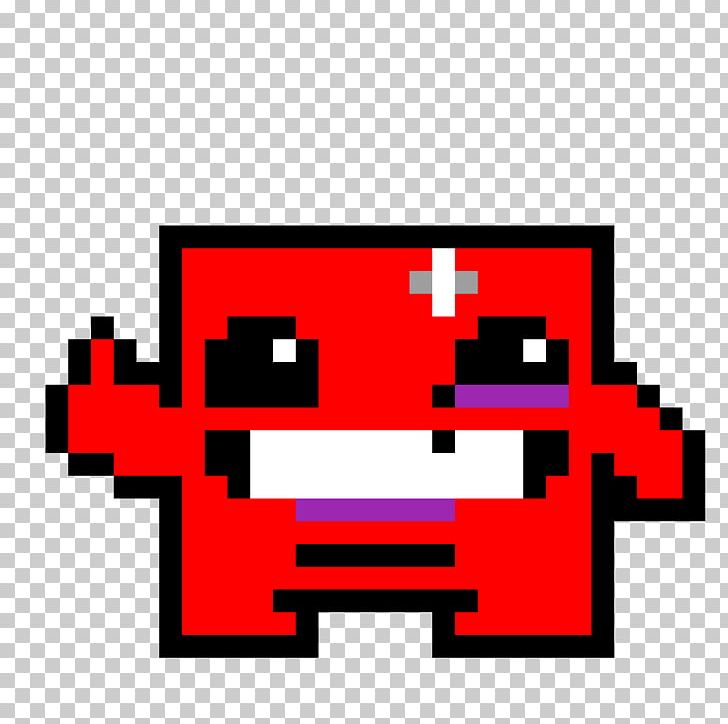 Super Meat Boy Pixel Art Video Game Minecraft PNG, Clipart, Area, Art, Art Video Game, Brand, Chiptune Free PNG Download