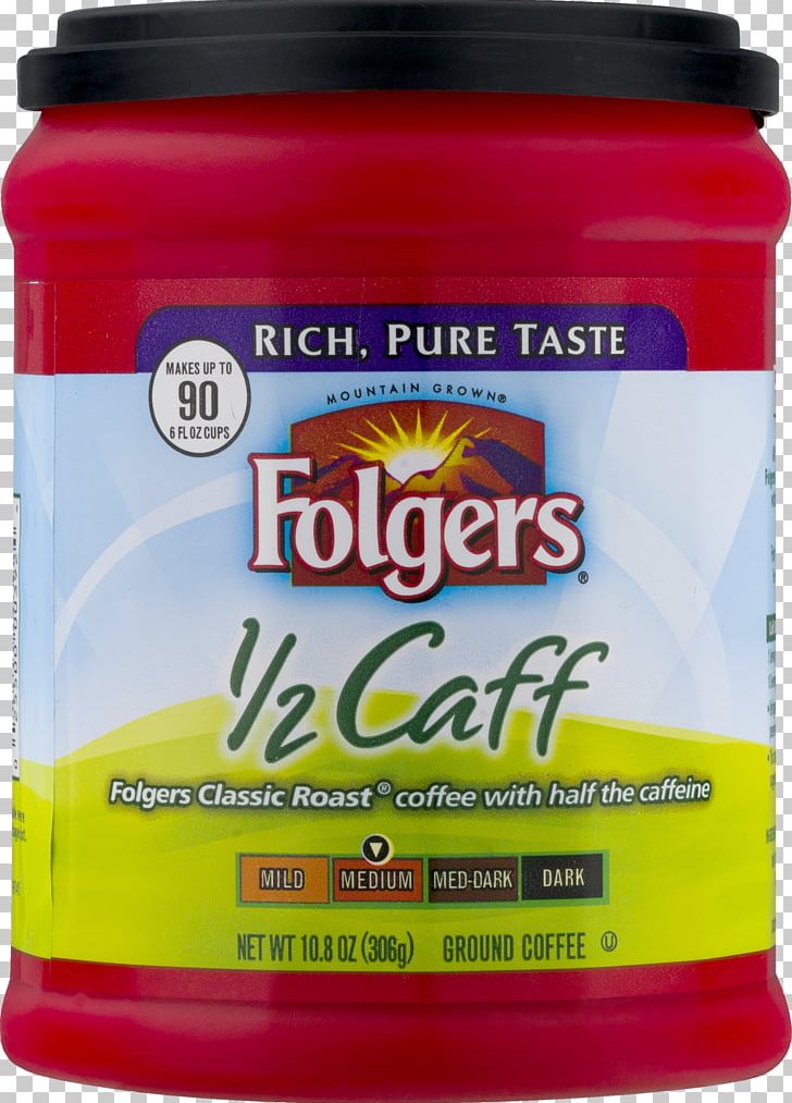 Instant Coffee Folgers Decaffeination Coffee Roasting PNG, Clipart, Caffeine, Coffee, Coffee Filters, Coffee Roasting, Condiment Free PNG Download
