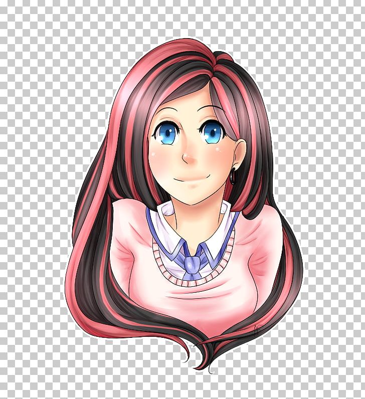 Black Hair Eye Hair Coloring Long Hair PNG, Clipart, Anime, Art, Black ...