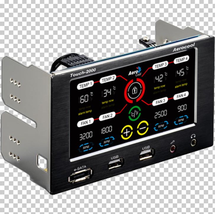 Computer Fan Control Game Controllers Touchscreen Liquid-crystal Display Front Panel PNG, Clipart, Computer Hardware, Controller, Display Device, Drive Bay, Electronic Instrument Free PNG Download