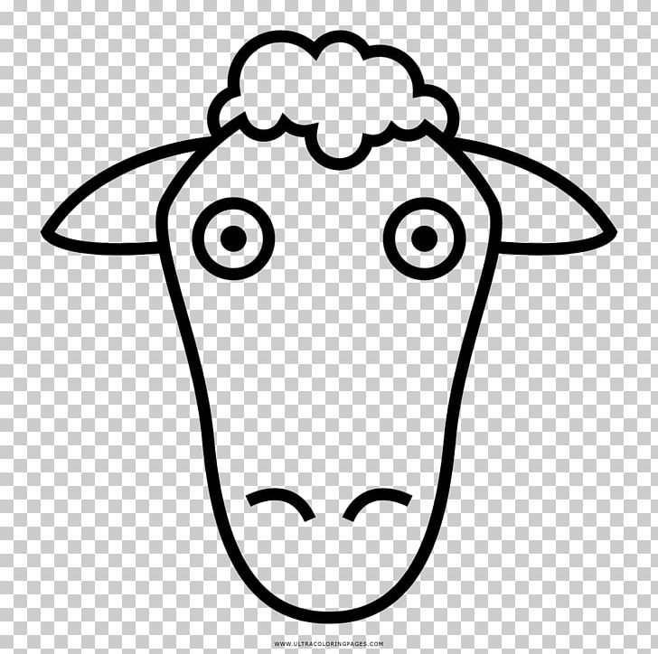 Sheep Drawing Coloring Book Black And White PNG, Clipart, Agneau, Animals, Artwork, Black, Black And White Free PNG Download