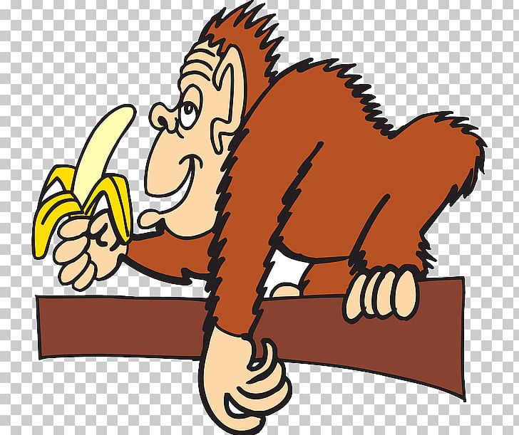 Banana Monkey Food PNG, Clipart, Ape, Art, Artwork, Banana, Banana Peel Free PNG Download