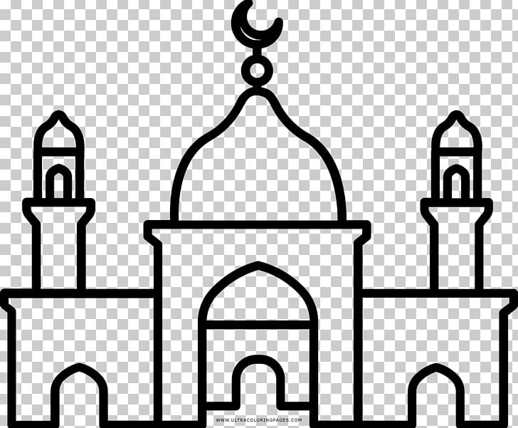 Mosque Of Cordoba Temple Drawing PNG, Clipart, Arch, Area, Black And White, Color, Coloring Book Free PNG Download
