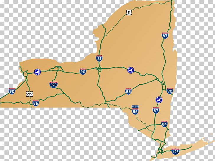 New York City New York State Thruway Upstate New York Highway Road Map PNG, Clipart, Area, City Map, Ecoregion, Highway, Map Free PNG Download