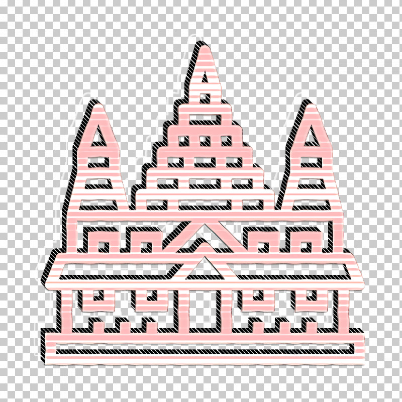 Thailand Icon Pattaya Icon Wat Yansangwararam Icon PNG, Clipart, Architecture, Building, Facade, Pattaya Icon, Pink Free PNG Download