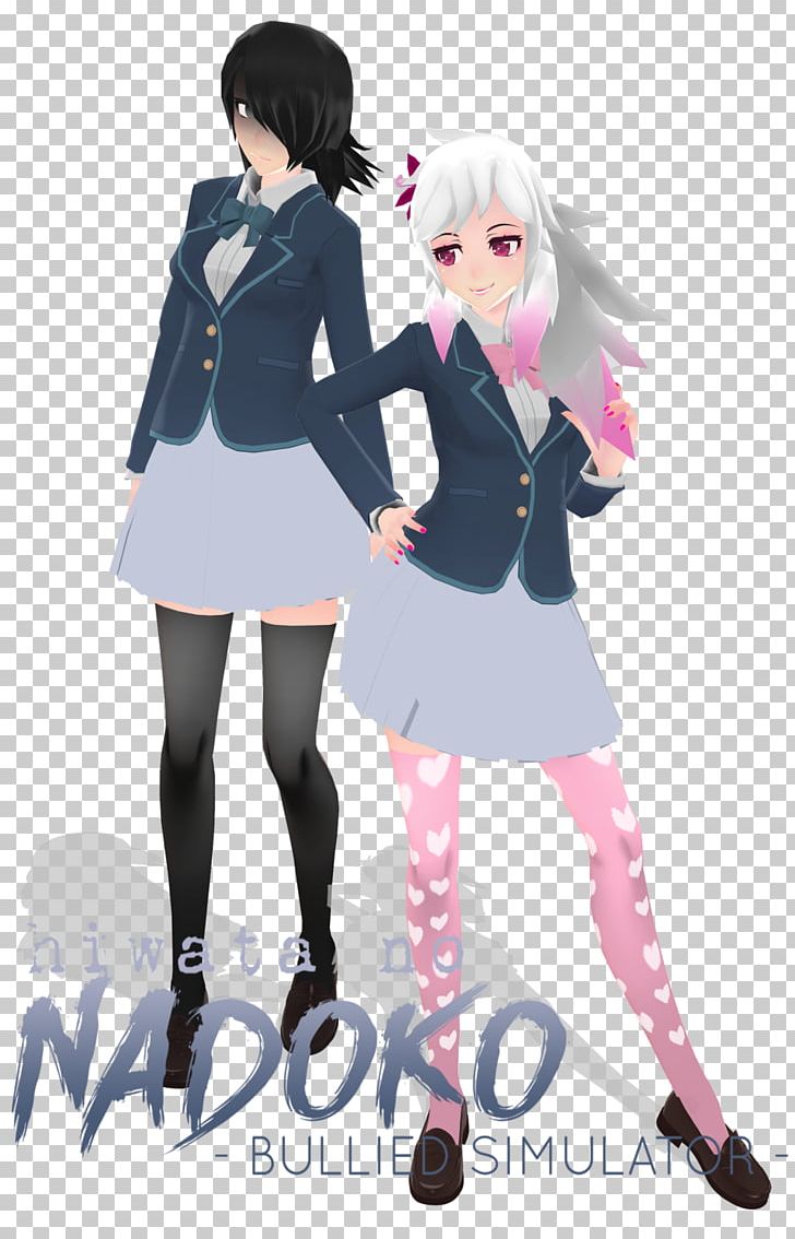 Yandere Simulator Bullying Tsundere School Uniform PNG, Clipart, Anime, Black Hair, Brown Hair, Bullying, Character Free PNG Download