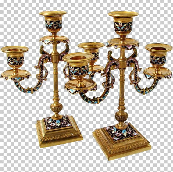 Brass Candelabra Candlestick Champlevé Ormolu PNG, Clipart, Antique, Brass, Bronze, Bronze Ding, Candelabra Free PNG Download