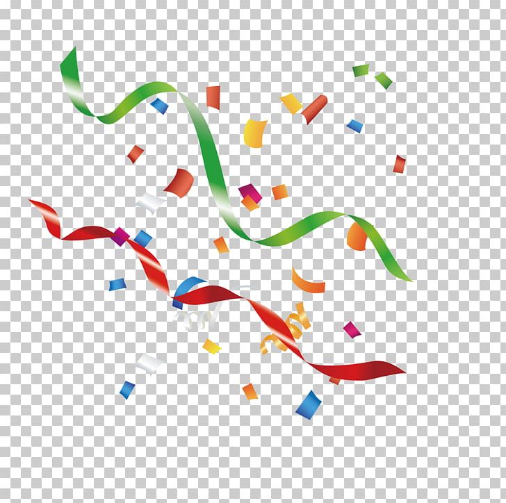 Paper Confetti Ribbon PNG, Clipart, Adobe Illustrator, Area, Cel, Celebration Vector, Confetti Free PNG Download