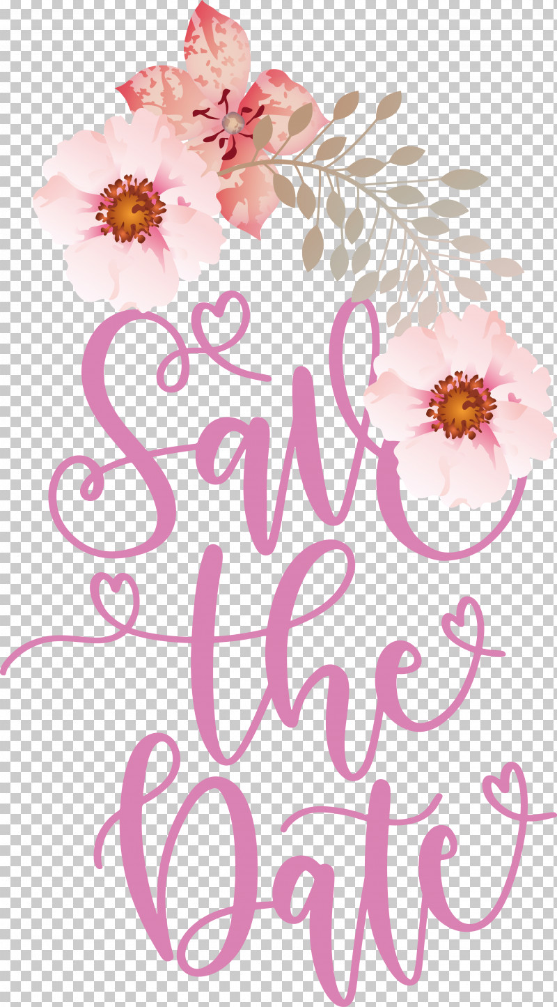 Save The Date PNG, Clipart, Cricut, Floral Design, Pdf, Save The Date, Wedding Free PNG Download