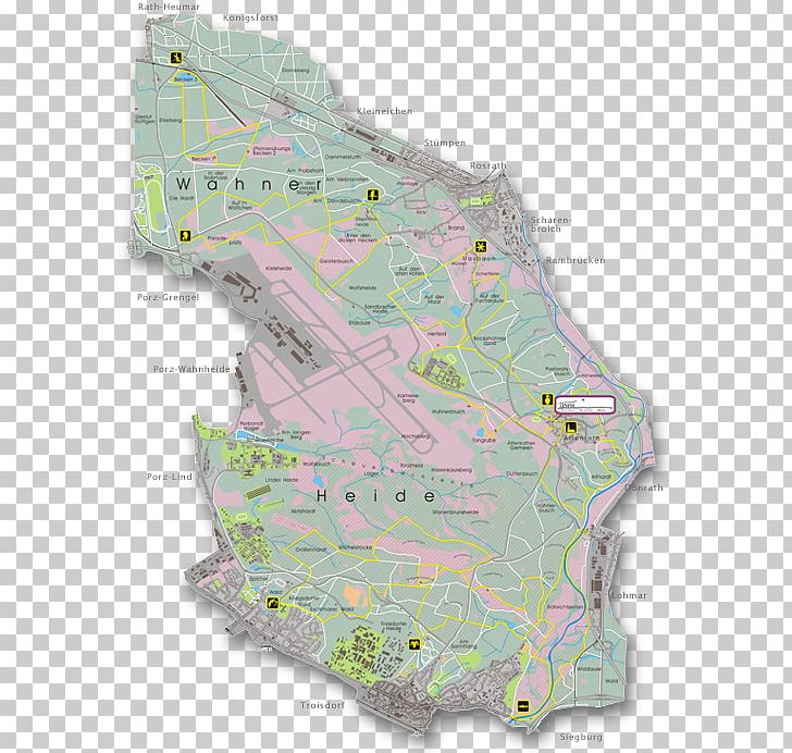 Bergische Heideterrasse Map Königsforst Wahner Heide Hiking PNG, Clipart, Area, Camping, Hiking, Land Lot, Map Free PNG Download