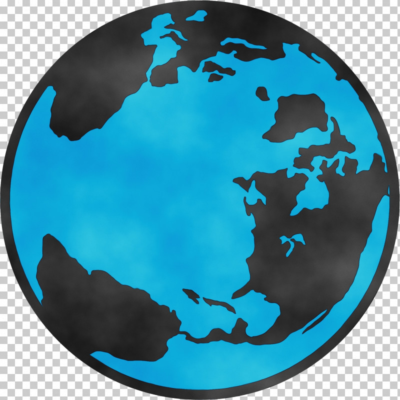 Aqua Turquoise Earth Globe World PNG, Clipart, Aqua, Earth, Globe, Paint, Planet Free PNG Download