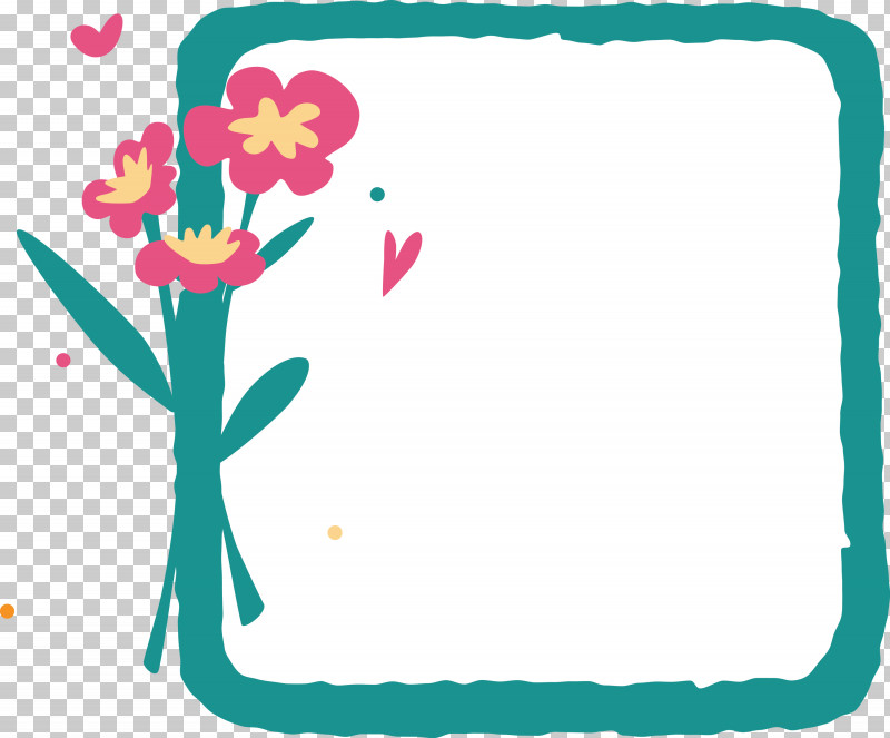 Flower Frame PNG, Clipart, Cartoon, Cut Flowers, Drawing, Floral Design, Flower Free PNG Download