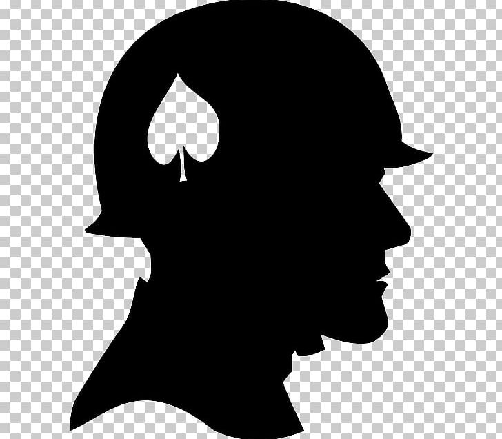 Soldier Silhouette Drawing PNG, Clipart, Army, Black, Black And White, Drawing, Face Free PNG Download