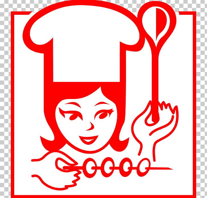 Cook Female Chef Illustration PNG, Clipart, Area, Art, Black And White, Brand, Chef Free PNG Download