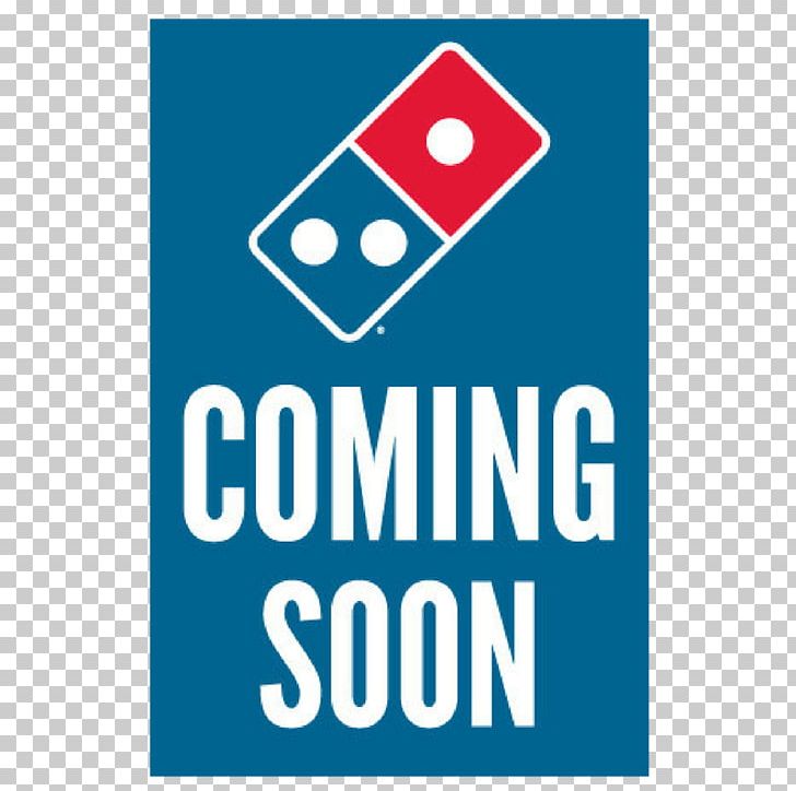 Domino's Pizza PNG, Clipart, Area, Banner, Blue, Brand, Coming Soon Free PNG Download