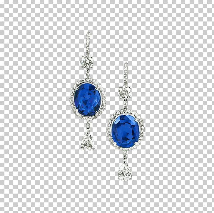 Sapphire Earring Body Jewellery PNG, Clipart, Blue, Body Jewellery, Body Jewelry, Cobalt Blue, Earring Free PNG Download