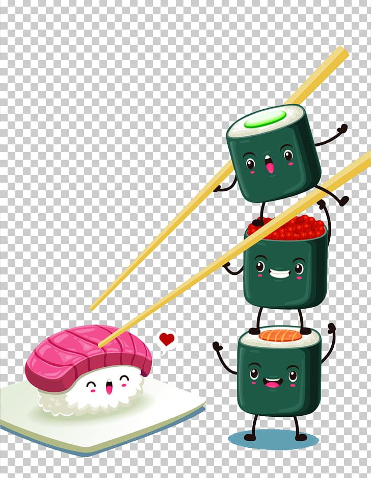 Sushi Japanese Cuisine Food PNG, Clipart, Adobe Illustrator, Brothers, Cartoon, Cartoon Sushi, Chopsticks Free PNG Download