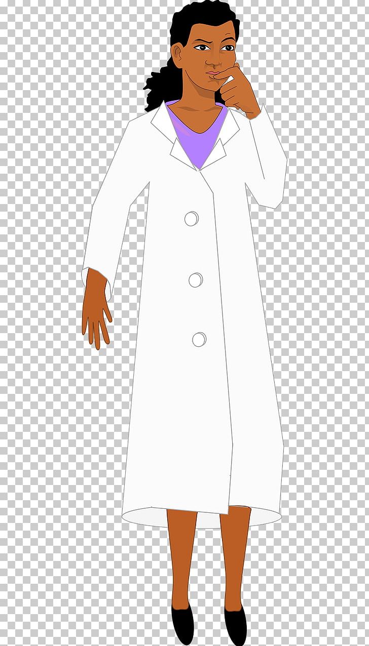 Lab Coats Robe Costume Dress PNG, Clipart, Black Woman, Character, Chemist, Clothing, Coat Free PNG Download