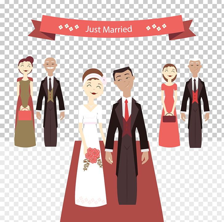 Wedding Invitation Marriage Couple PNG, Clipart, Bride, Business, Cartoon, Ceremony, Chu Free PNG Download