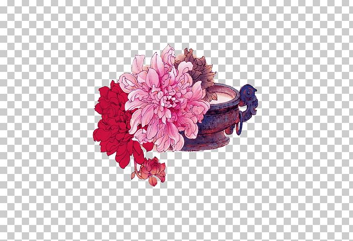 U912du4e43u73d6 Floral Design Chinese Painting PNG, Clipart, Artificial Flower, Birdandflower Painting, Cartoon, Dream, Flower Free PNG Download