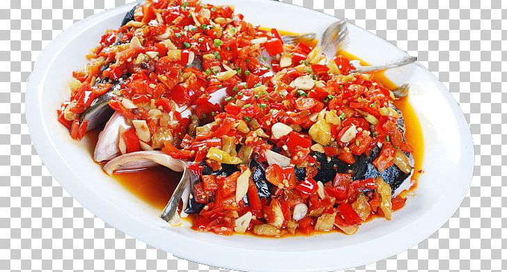 Hunan Cuisine Bell Pepper Yutou Fish Food PNG, Clipart, Animals, Aquarium Fish, Asian Food, Capsicum Annuum, Chili Pepper Free PNG Download