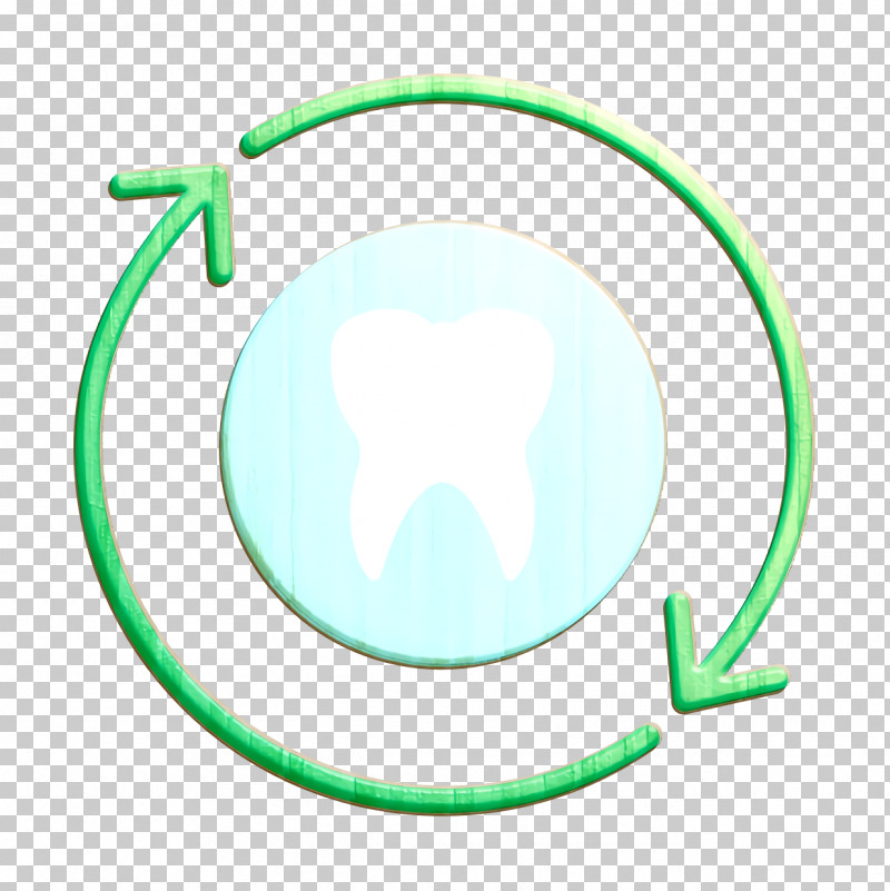Tooth Icon Dental Icon Dentistry Icon PNG, Clipart, Circle, Dental Icon, Dentistry Icon, Green, Light Free PNG Download