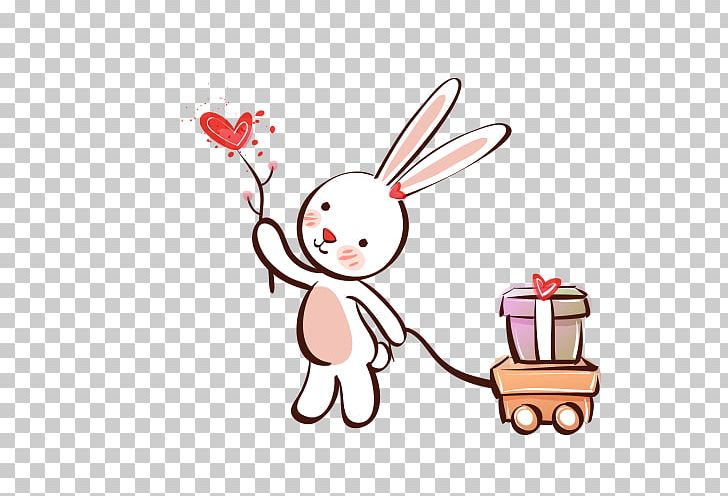 Cartoon Rabbit Cuteness PNG, Clipart, Art, Avatar, Car, Christmas Gifts, Download Free PNG Download
