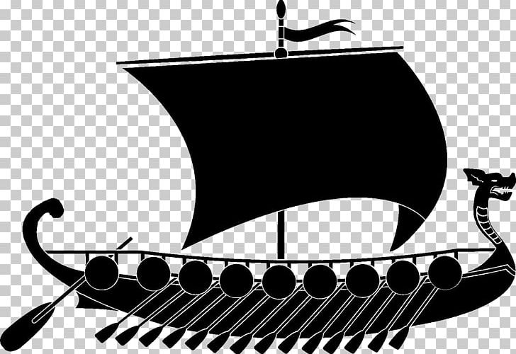 Viking Ships Graphics Illustration PNG, Clipart, Black And White, Boat, Drawing, Galley, Jog Free PNG Download