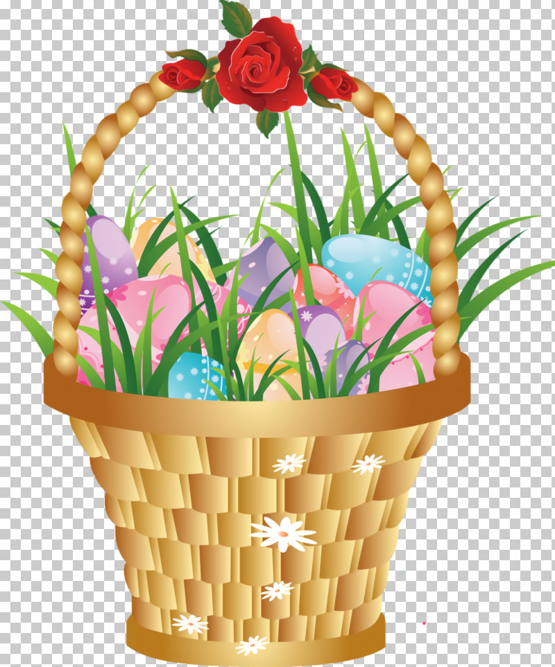 Flowerpot Flower Plant Houseplant Grass PNG, Clipart, Basket, Bouquet, Cut Flowers, Easter Basket Cartoon, Eggs Free PNG Download