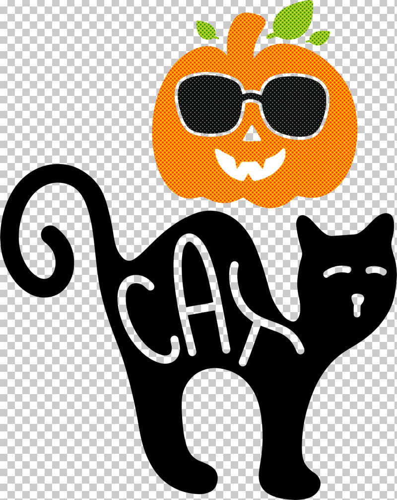 Happy Halloween PNG, Clipart, Black Cat, Cat, Catlike, Domestic Shorthaired Cat, Happy Halloween Free PNG Download