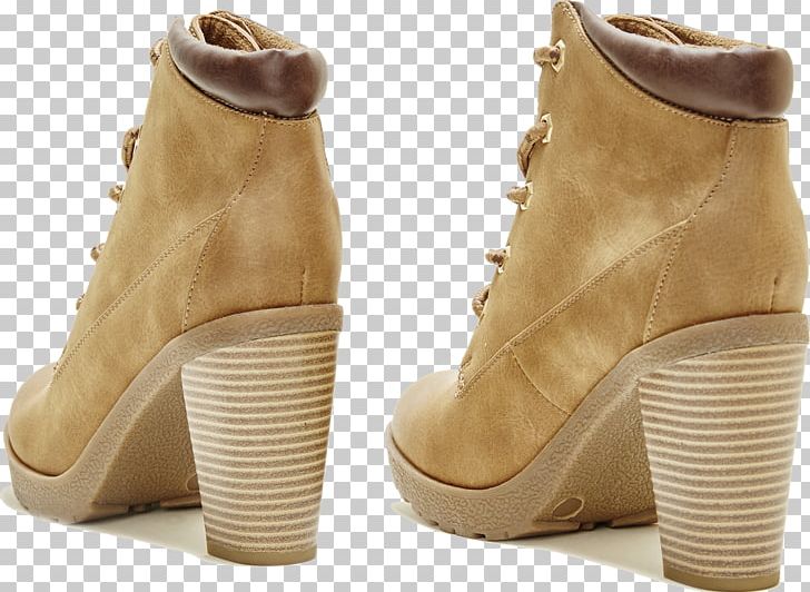 Boot Suede High-heeled Shoe Walking PNG, Clipart, Accessories, Beige, Boot, Brown, Footwear Free PNG Download