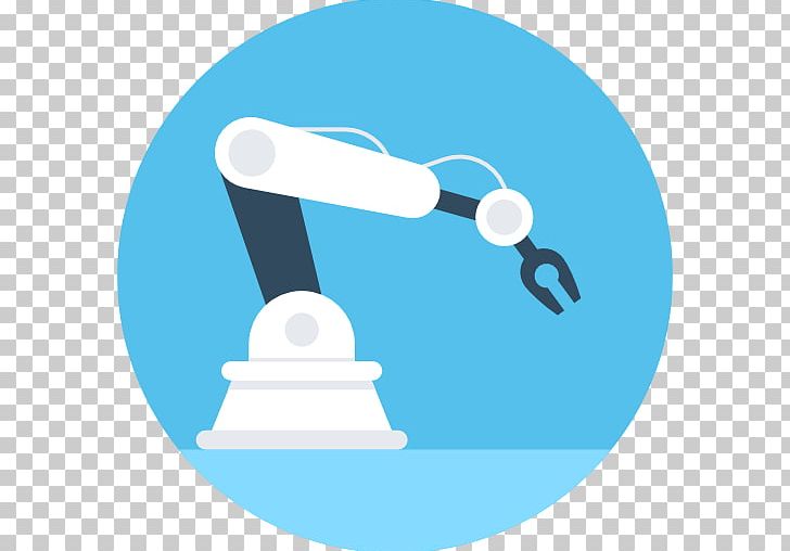 Industrial Robot Computer Icons Industry Robotic Arm PNG, Clipart, Blue, Brand, Business, Circle, Communication Free PNG Download