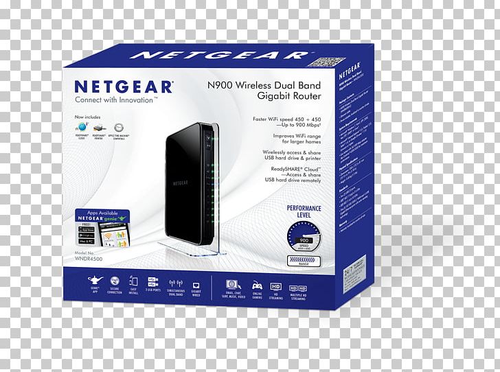 Netgear WNDR4300 Wireless Router Wi-Fi PNG, Clipart, Cable Modem, Electronic Device, Electronics, Electronics Accessory, Gigabit Free PNG Download