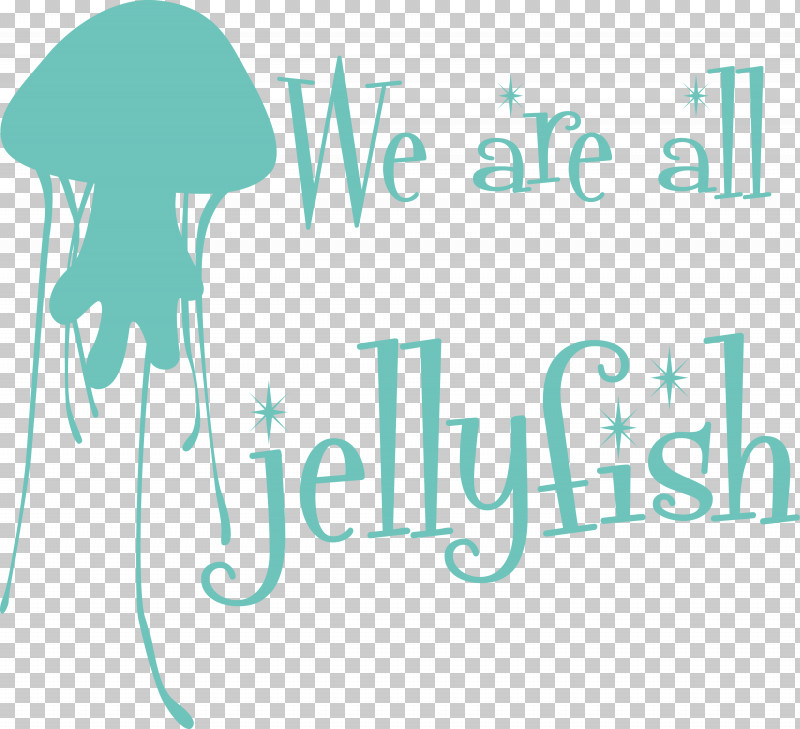 Jellyfish PNG, Clipart, Happiness, Human, Jellyfish, Line, Logo Free PNG Download