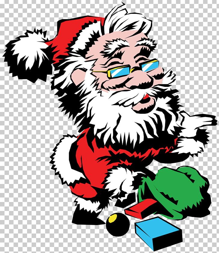 Painting Santa Claus PNG, Clipart, Art, Artwork, Cartoon, Christmas, Christmas Tree Free PNG Download