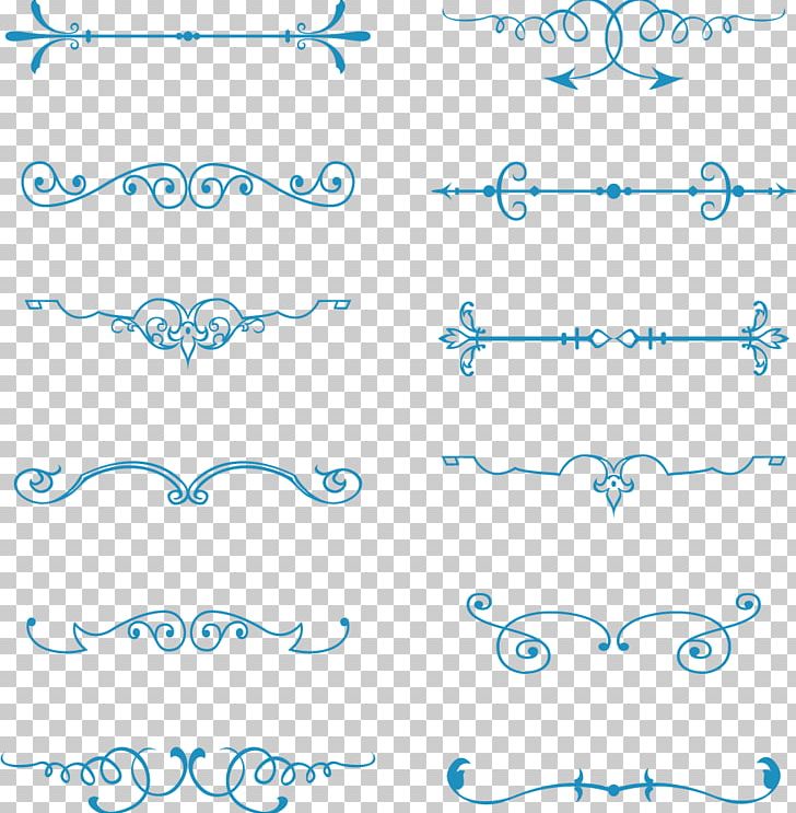 European-style Flower Vine Separator Bar PNG, Clipart, Angle, Blue, Calligraphy, Chinese Style, Circle Free PNG Download