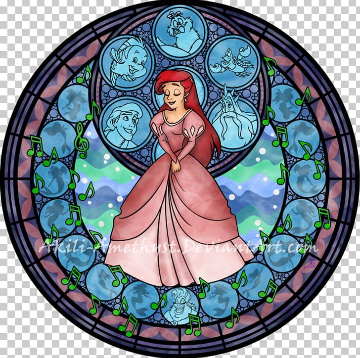 Ariel Window Princess Jasmine Stained Glass Cinderella PNG, Clipart, Ariel, Belle, Cinderella, Disney Princess, Fictional Character Free PNG Download
