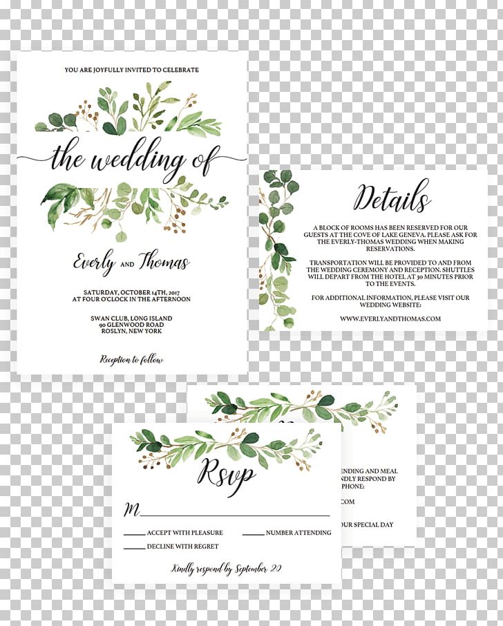 Wedding Invitation Green Wedding Watercolor Painting Convite PNG, Clipart, Convite, Craft, Flower, Green, Green Wedding Free PNG Download