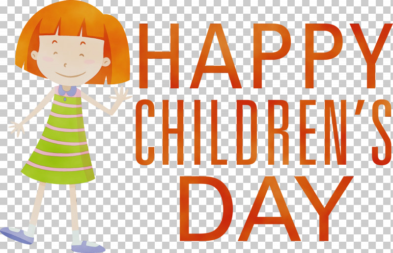 Orange M Cartoon Logo Text Happiness PNG, Clipart, Cartoon, Childrens Day, Happiness, Happy Childrens Day, Joint Free PNG Download