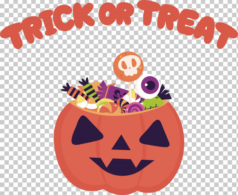 Trick Or Treat Halloween PNG, Clipart, Cartoon, Fruit, Halloween, Jackolantern, Lantern Free PNG Download