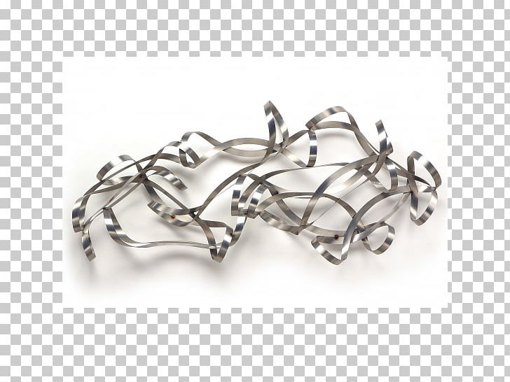 Metal Ribbon Art Sculpture Silver PNG, Clipart, Art, Artist, Blacksmith, Body Jewelry, Brushed Metal Free PNG Download