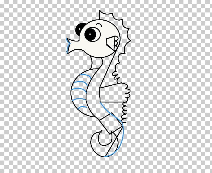 Seahorse Line Art Drawing Cartoon PNG, Clipart, Animal, Animals, Area, Artwork, Cartoon Free PNG Download