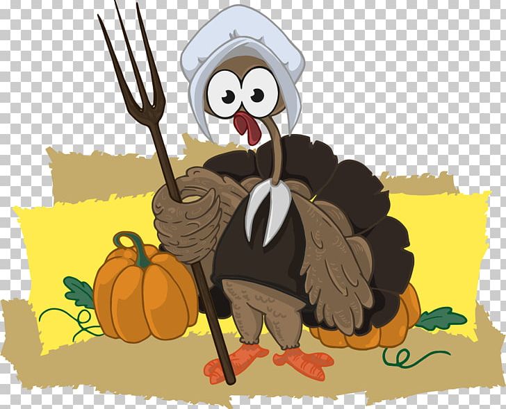 Turkey Meat Thanksgiving PNG, Clipart, Beak, Bird, Cartoon, Fictional Character, Fight Free PNG Download