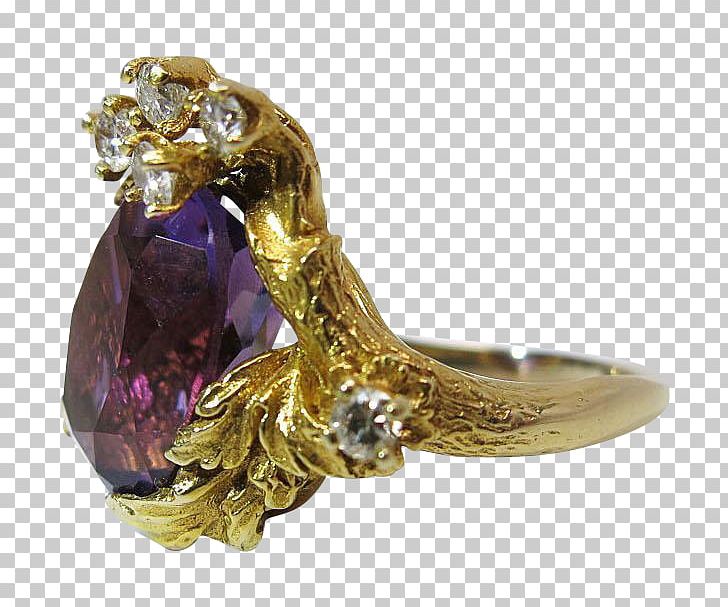 Amethyst Ring Gold Brooch Jewellery PNG, Clipart, Amethyst, Body Jewellery, Body Jewelry, Brooch, Diamond Free PNG Download
