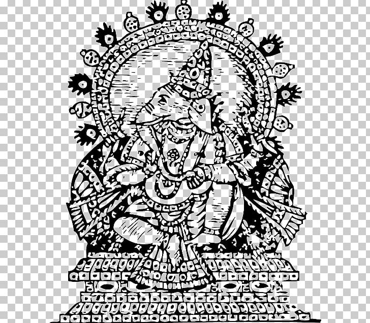 Ganesha Shiva PNG, Clipart, Area, Art, Artwork, Black And White, Creative Arts Free PNG Download