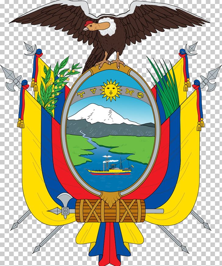 Flag Of Ecuador Coat Of Arms Of Ecuador National Symbols Of Ecuador Consulate General Of Ecuador PNG, Clipart, Astrological Sign, Beak, Cancer, Coat Of Arms, Coat Of Arms Of Ecuador Free PNG Download