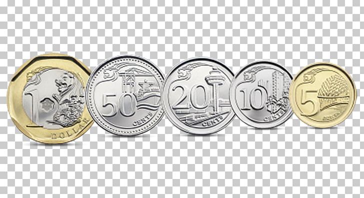 Dollar Coin Singapore Silver Money PNG, Clipart, 20 Cent Euro Coin, 50 Centavos, Australian Fiftycent Coin, Bimetallic Coin, Body Jewelry Free PNG Download
